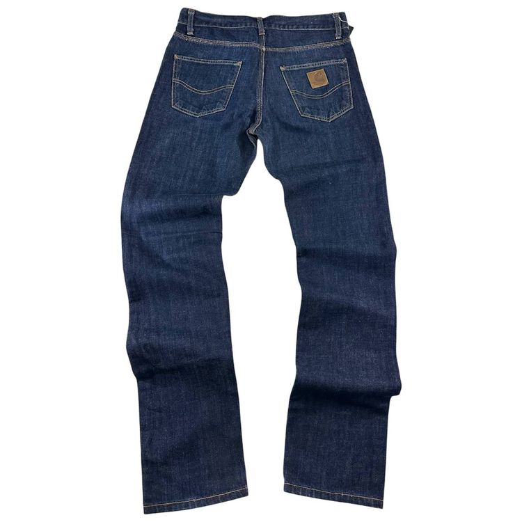 Carhartt Blue Denim Jeans Wip Aaron Pant Uomo/Donna (46 IT)